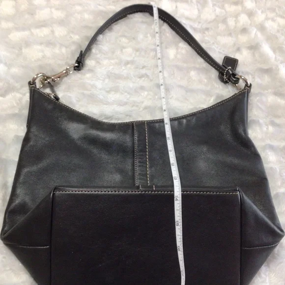 Coach Black Shoulder Bag - Picture 6 of 11